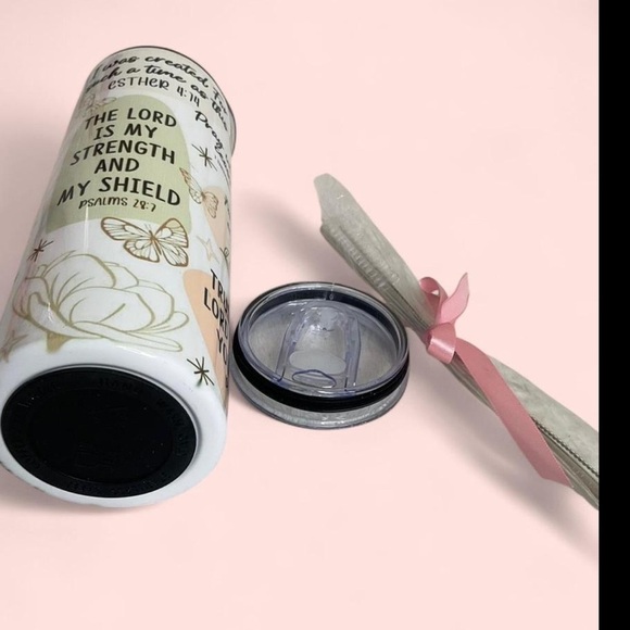 Inspirational Tumbler with Bible Verse - Picture 4 of 9